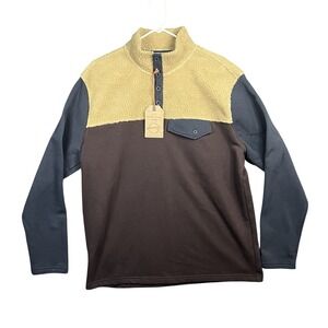 Weatherproof Vintage‎ Mens Knit and Sherpa Pullover XL Outdoors Skiing Hiking